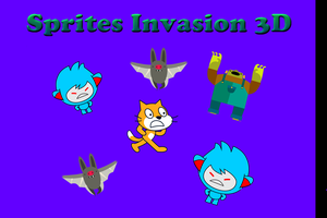 play Sprites Invasion 3D
