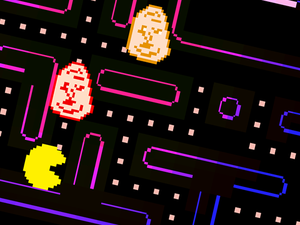 play Pacman With Mr. Eat