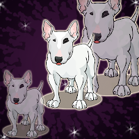 play Fg Bull Terrier Dog Escape