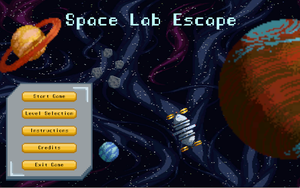 play 2D Platformer - Space Lab Escape
