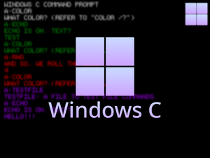 play Windows C (Ms-Dos Test)