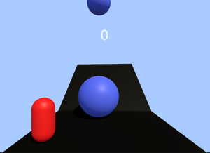 play 3D Dodging Game