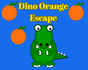 play Dino Orange Escape Challenge