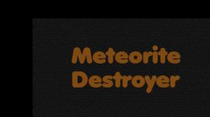 play Meteorite Destroyer
