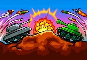 play Tanks 2D War And Heroes