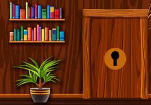 play Snow Wooden Small House Escape