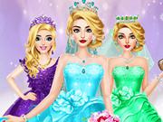 play Frozen Wedding Dress Up