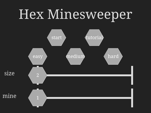 play Hex Minesweeper