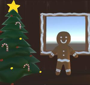 play Gingerbread Man Grey Box Scene