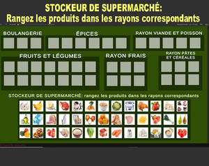 play Rayons Supermarché