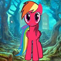 play Big-Trapped Pink Pony Escape