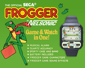 play Frogger Game Watch