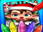 play Christmas Elves Coloring