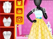 play Fashion Studio Snow Queen Dress 2