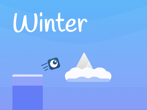 play Winter Scrolling Platformer