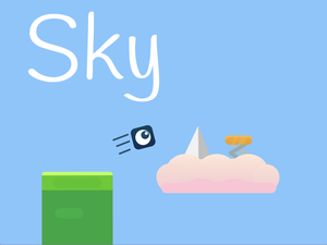 play Sky Scrolling Platformer