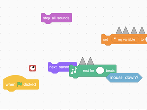 play Scratch Scrolling Platformer