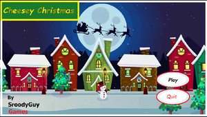 play Cheesey Christmas Mini Game