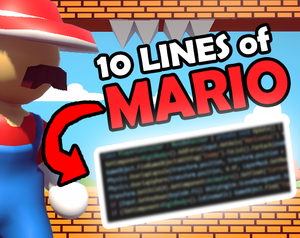 play 10 Lines Of Mario