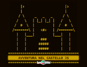 play Avventura Nel Castello In Javascript (Multilanguage)