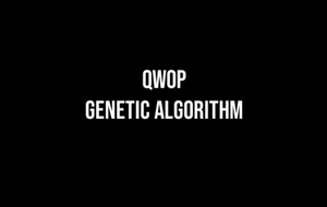 Qwop - Genetic Algorithm Simulation