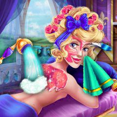 play Sleeping Princess Spa Day