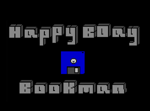 play Happy Birthday Bookman