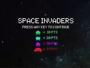 play Space Invaders