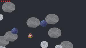 play Basic Asteroid Shooting Game
