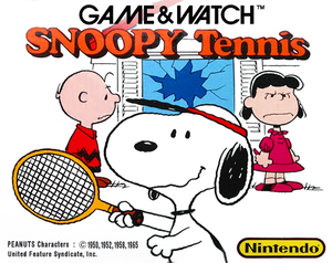 play Snoopy Tennis