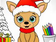 play Christmas Coloring Game 2