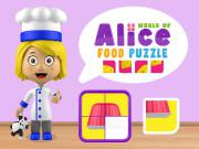 play World Of Alice Food Puzzle