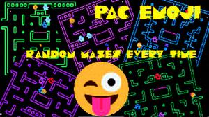 Pac Emoji - Random Mazes