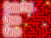 Colorful Neon Maze