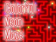 play Colorful Neon Maze