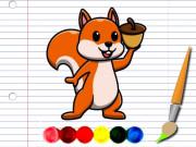 play Squirrel Coloring Adventure