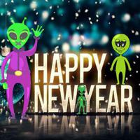 play Alien Celebrate New Year Party