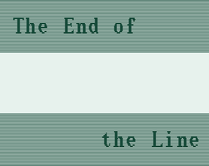 play The End Of The Line