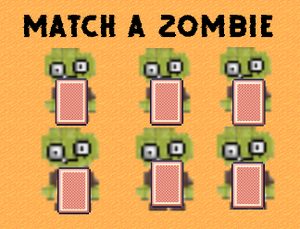 play Match A Zombie