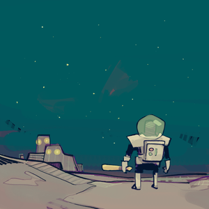 play Baseball Bat Xenolinguistic Astronaut