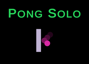 Pong Solo