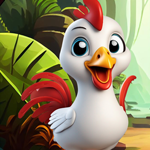 play White Rooster Rescue
