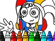 play Pomni Coloring Book