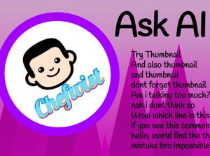 play Ask Chefwist Ai