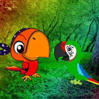 play Big-Colorful Jungle Birds Escape