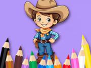 play Coloring Book: Cowboy
