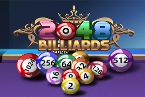 play 2048 Billiards