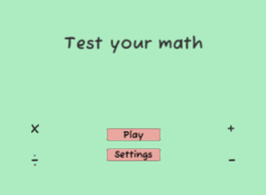 play Test Your Math