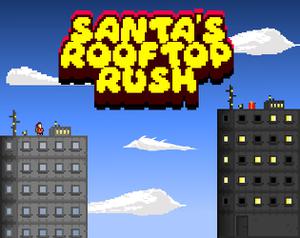 play Santa'S Rooftop Rush
