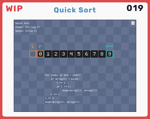 play [019] Quick Sort
